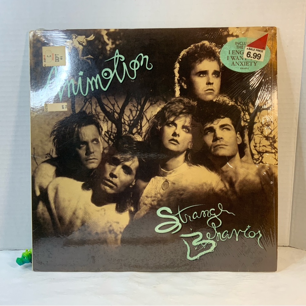 Vintage Vinyl Animation-Strange Behavior-LP 1986 Casablanca 826691-1 EX